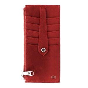 HOBO Linn Credit Card / Coin Case in Red